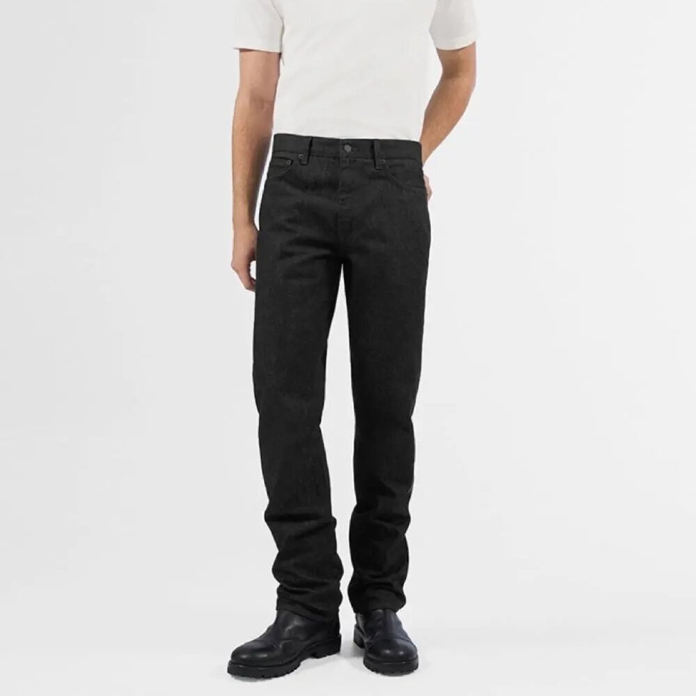 Helmut Lang x Uniqlo Classic Cut Jeans In Denim Black 32​